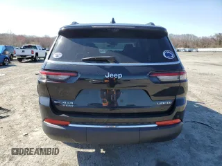 2021 Jeep Grand Cherokee Limited with VIN 1C4RJKBG8M8133283, listed as a Copart auction lot 52646695 with 30,442 mi miles and Salvage Title. Bid and sale history available at DreamBid. Image 6.