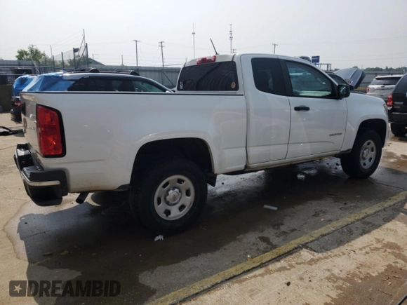 2018 Chevrolet Colorado 2WD Work Truck with VIN 1GCHSBEA0J1120693, listed as a Copart auction lot 59902015 with 24,452 mi miles and Salvage title. Bid and sale history available at DreamBid. Image 3.