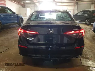 2024 Honda Civic Sedan Sport with VIN 2HGFE2F55RH509103, listed as a Copart auction lot 48469395 with 14,148 mi miles and Salvage Title. Bid and sale history available at carsss.com. Image 6.