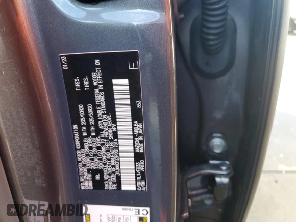 2023 Lexus NX with VIN JTJKKCFZ3P2017316, listed as a Copart auction lot 73752814 with 13,125 mi miles and Salvage Title. Bid and sale history available at carsss.com. Image 14.