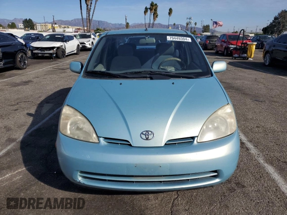 2001 Toyota Prius with VIN JT2BK12U910024168, listed as a Copart auction lot 79449304 with 164,282 mi miles and Clean Title. Bid and sale history available at carsss.com. Image 5.