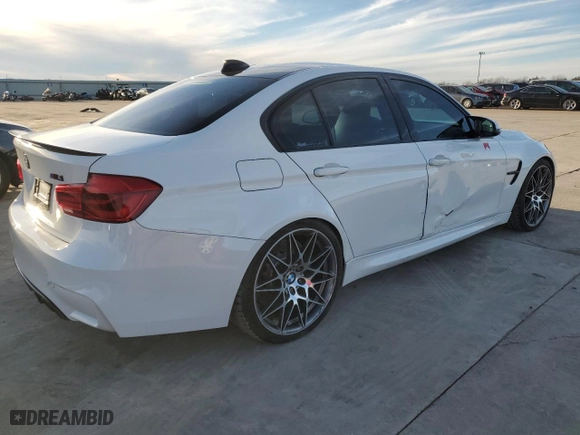 2018 BMW M3 with VIN WBS8M9C59J5J79901, listed as a Copart auction lot 87059724 with NaN miles and Salvage Title. Bid and sale history available at carsss.com. Image 3.