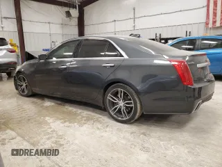 2017 Cadillac CTS Luxury RWD with VIN 1G6AR5SS6H0144737, listed as a Copart auction lot 47056045 with 42,688 mi miles and Salvage Title. Bid and sale history available at DreamBid. Image 2.