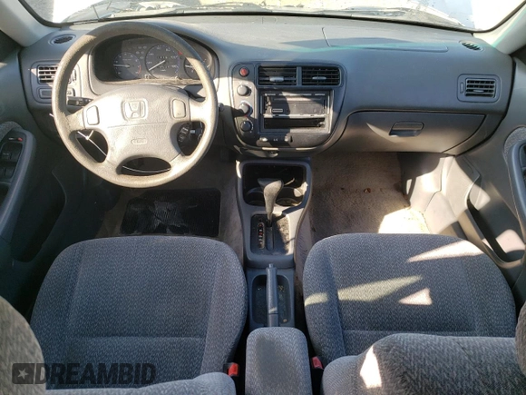1999 Honda Civic LX with VIN 2HGEJ6678XH560446, listed as a Copart auction lot 56669794 with 197,100 mi miles and Non Repairable. Bid and sale history available at carsss.com. Image 8.