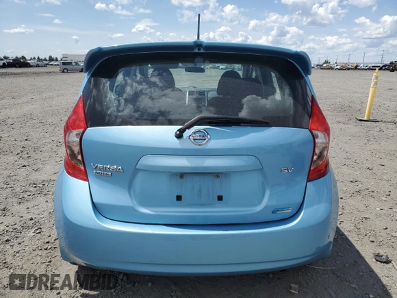2014 Nissan Note S с VIN 3N1CE2CP3EL365580, выставлен на аукционе Copart как лот 59771495 с пробегом 98 245 миль миль и Списание • Salvage title. История ставок и продаж доступна на DreamBid. Изображение 6.