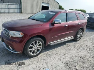 2018 Dodge Durango Citadel Anodized Platinum z VIN 1C4SDJET0JC254264, wystawiony jako Copart lot #59706235 z przebiegiem 153 458 mil mil oraz Czysty tytuł • Clean title. Historia ofert i sprzedaży dostępna na DreamBid. Obrazek 1.