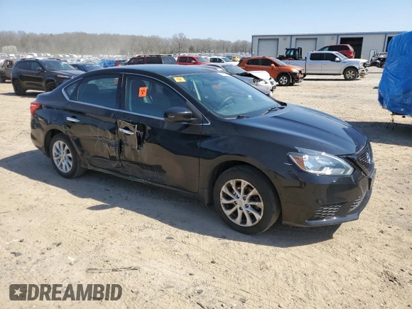 2018 Nissan Sentra SV with VIN 3N1AB7AP5JY212339, listed as a Copart auction lot 49182875 with 64,504 mi miles and Salvage Title. Bid and sale history available at carsss.com. Image 4.