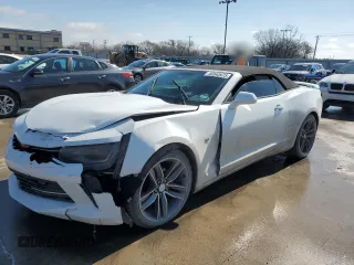2016 Chevrolet Camaro 2LT z VIN 1G1FD3DS9G0151272, wystawiony jako Copart lot #46543975 z przebiegiem Nie podano mil oraz Szkoda całkowita • Salvage title. Historia ofert i sprzedaży dostępna na DreamBid. Obrazek 1.