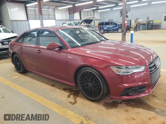 2017 Audi A6 with VIN WAUH2BFC8HN056404, listed as a Copart auction lot 62968285 with 198,328 mi miles and Clean title. Bid and sale history available at DreamBid. Image 4.