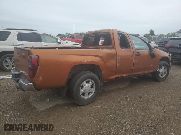 2005 GMC Canyon SLE Z85 with VIN 1GTCS196158179968, listed as a Copart auction lot 69777234 with 0 mi miles and Clean Title. Bid and sale history available at carsss.com. Image 3.