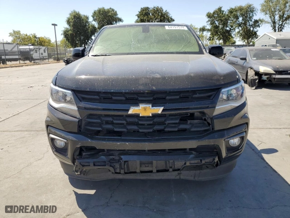 2022 Chevrolet Colorado 2WD LT with VIN 1GCGSCEA5N1288868, listed as a Copart auction lot 64191574 with 57,947 mi miles and Salvage Title. Bid and sale history available at carsss.com. Image 5.