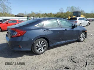 2017 Honda Civic EX z VIN 19XFC2F79HE042025, wystawiony jako Copart lot #54978725 z przebiegiem 61 654 mil mil oraz Szkoda całkowita • Salvage title. Historia ofert i sprzedaży dostępna na DreamBid. Obrazek 3.