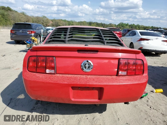 2009 Ford Mustang with VIN 1ZVHT80N895127354, listed as a Copart auction lot 53673695 with 131,935 mi miles and Salvage title. Bid and sale history available at DreamBid. Image 6.