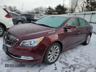 2016 Buick LaCrosse Premium I with VIN 1G4GD5G39GF189413, listed as a Copart auction lot 86728874 with 79,496 mi miles and Salvage title. Bid and sale history available at DreamBid. Image 1.