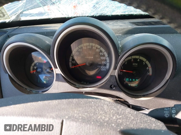 2007 Dodge Nitro SLT with VIN 1D8GU58K67W688374, listed as a IAAI auction lot 41392892 with 97,402 mi miles. Bid and sale history available at carsss.com. Image 7.