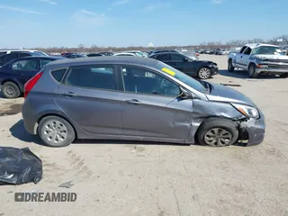 2016 Hyundai Accent SE with VIN KMHCT5AE8GU247843, listed as a IAAI auction lot 41672555 with 121,510 mi miles. Bid and sale history available at carsss.com. Image 13.