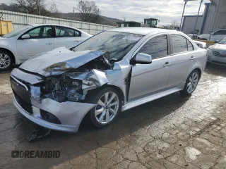 2014 Mitsubishi Lancer GT with VIN JA32U8FW6EU012451, listed as a Copart auction lot 86630494 with 147,390 mi miles and Salvage Title. Bid and sale history available at carsss.com. Image 1.