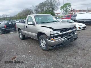 1999 Chevrolet Silverado 1500 LS with VIN 1GCEK14T3XZ161362, listed as a IAAI auction lot 41973905 with 153,845 mi miles. Bid and sale history available at carsss.com. Image 1.