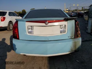 2006 Cadillac CTS with VIN 1G6DM57T160153601, listed as a Copart auction lot 75499714 with 0 mi miles and Salvage Title. Bid and sale history available at carsss.com. Image 6.
