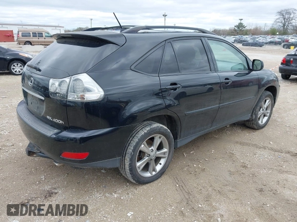 2006 Lexus RX 400h with VIN JTJHW31U562003992, listed as a IAAI auction lot 42088999 with 301,657 mi miles and . Bid and sale history available at DreamBid. Image 4.