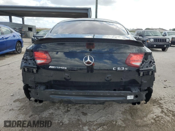 2020 Mercedes-Benz C 63 S AMG with VIN WDDWJ8HB1LF979739, listed as a Copart auction lot 47376075 with 73,271 mi miles and Salvage title. Bid and sale history available at DreamBid. Image 6.