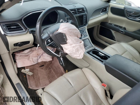 2018 Lincoln Continental Select with VIN 1LN6L9SK3J5601245, listed as a Copart auction lot 86254674 with 0 mi miles and Salvage Title. Bid and sale history available at carsss.com. Image 8.