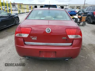 2010 Mercury Milan Premier with VIN 3MEHM0JG4AR608302, listed as a Copart auction lot 54854115 with 60,354 mi miles and Clean Title. Bid and sale history available at carsss.com. Image 6.