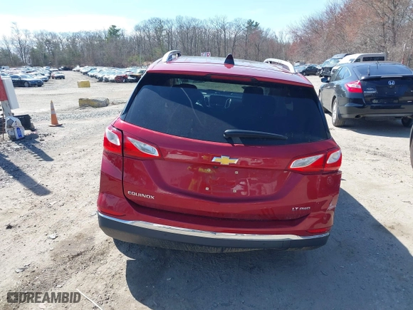 2018 Chevrolet Equinox LT with VIN 2GNAXSEV1J6206766, listed as a IAAI auction lot 41875776 with 135,105 mi miles. Bid and sale history available at carsss.com. Image 15.