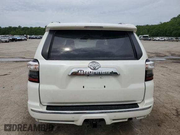 2020 Toyota 4Runner SR5 with VIN JTEBU5JR1L5802227, listed as a Copart auction lot 58962915 with 72,553 mi miles and Salvage title. Bid and sale history available at DreamBid. Image 6.