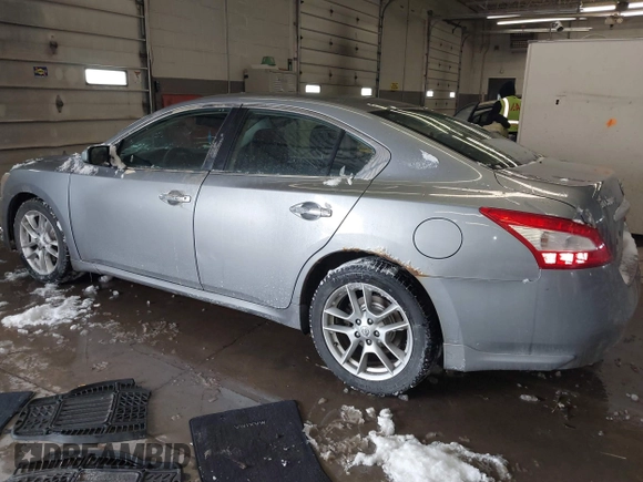 2009 Nissan Maxima SV with VIN 1N4AA51EX9C822461, listed as a IAAI auction lot 41597127 with 106,285 mi miles and . Bid and sale history available at DreamBid. Image 3.