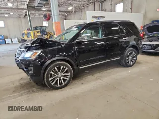 2017 Ford Explorer Platinum z VIN 1FM5K8HT6HGB06710, wystawiony jako Copart lot #59512775 z przebiegiem 143 459 mil mil oraz Szkoda całkowita • Salvage title. Historia ofert i sprzedaży dostępna na DreamBid. Obrazek 1.