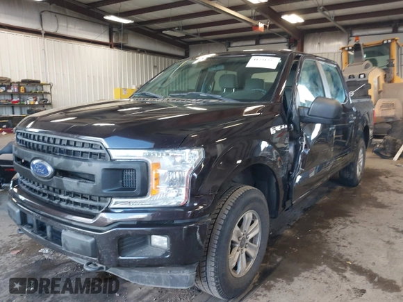 2018 Ford F-150 XL with VIN 1FTEW1EP2JFB69449, listed as a IAAI auction lot 41731427 with 111,922 mi miles. Bid and sale history available at carsss.com. Image 2.