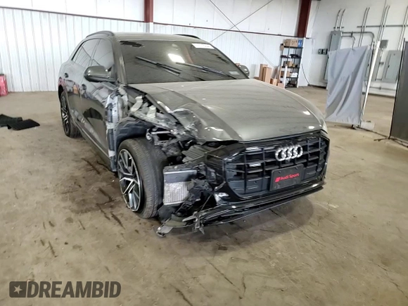 2019 Audi Q8 Premium Plus with VIN WA1EVAF19KD029726, listed as a Copart auction lot 78515944 with 0 mi miles and Salvage Title. Bid and sale history available at carsss.com. Image 14.