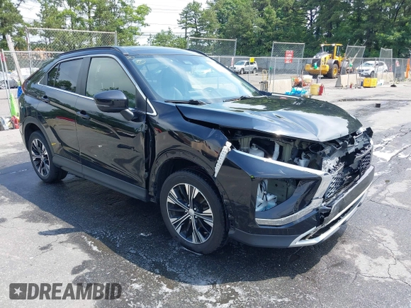 2022 Mitsubishi Eclipse Cross SE with VIN JA4ATWAA0NZ003015, listed as a IAAI auction lot 42612508 with 50,831 mi miles and . Bid and sale history available at DreamBid. Image 1.