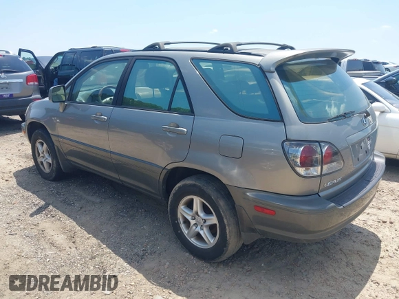2003 Lexus RX 300 with VIN JTJHF10U030295855, listed as a IAAI auction lot 42532724 with 173,460 mi miles and . Bid and sale history available at DreamBid. Image 3.