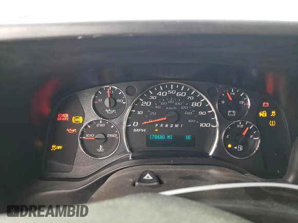 2012 Chevrolet Express Passenger 1LT with VIN 1GAZGYFG8C1174282, listed as a Copart auction lot 86012024 with 170,680 mi miles and Salvage title. Bid and sale history available at DreamBid. Image 9.