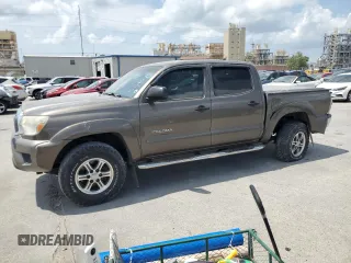 2012 Toyota Tacoma PreRunner with VIN 5TFJX4GN0CX012167, listed as a Copart auction lot 57669795 with 205,435 mi miles and Salvage title. Bid and sale history available at DreamBid. Image 1.