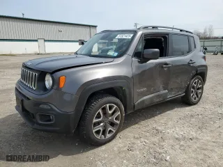 2018 Jeep Renegade Latitude with VIN ZACCJBBB8JPG65986, listed as a Copart auction lot 51521425 with 42,625 mi miles and Salvage Title. Bid and sale history available at carsss.com. Image 1.
