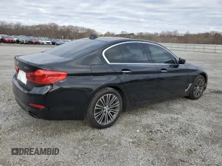 2017 BMW 5 Series 540i with VIN WBAJE5C31HG915805, listed as a Copart auction lot 85272294 with 128,653 mi miles and Salvage Title. Bid and sale history available at carsss.com. Image 3.