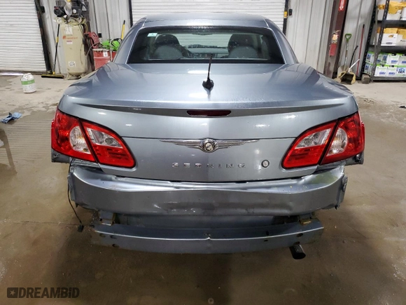 2008 Chrysler Sebring Touring with VIN 1C3LC55R18N263769, listed as a Copart auction lot 52626595 with 109,165 mi miles and Salvage Title. Bid and sale history available at carsss.com. Image 6.