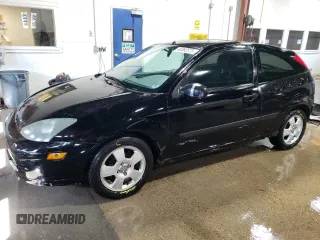 2004 Ford Focus ZX3 with VIN 3FAFP31Z44R117869, listed as a Copart auction lot 48362575 with 91,500 mi miles and Salvage title. Bid and sale history available at DreamBid. Image 1.