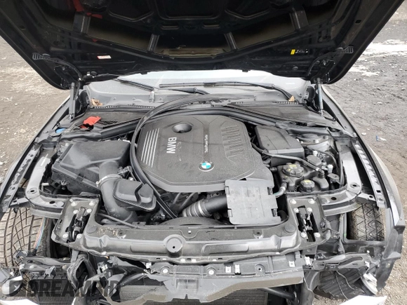 2019 BMW 4 Series 440i xDrive with VIN WBA4J7C50KBM76008, listed as a Copart auction lot 88407425 with 83,491 mi miles and Salvage Title. Bid and sale history available at carsss.com. Image 12.