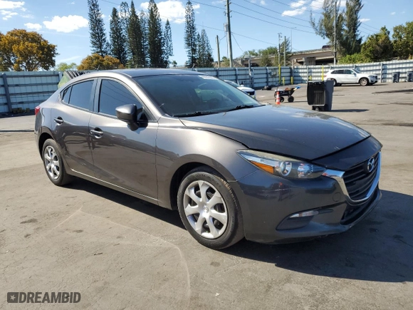 2017 Mazda Mazda3 4-Door Sport with VIN 3MZBN1U72HM135896, listed as a Copart auction lot 49642695 with 126062 miles and Clean Title. Bid and sale history available at carsss.com. Image 4.