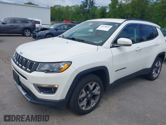 2021 Jeep Compass Limited with VIN 3C4NJDCB7MT520275, listed as a IAAI auction lot 42270862 with 130,489 mi miles and . Bid and sale history available at DreamBid. Image 18.