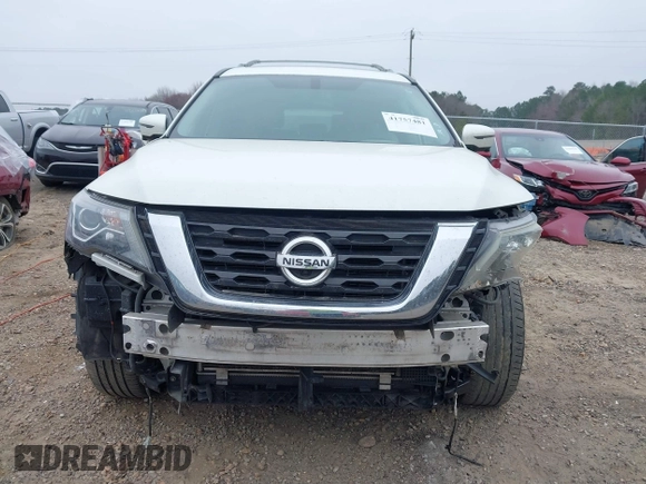 2017 Nissan Pathfinder SL with VIN 5N1DR2MM5HC608649, listed as a IAAI auction lot 41757481 with 168,412 mi miles. Bid and sale history available at carsss.com. Image 13.