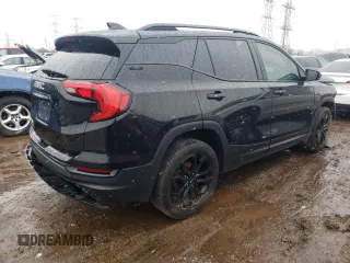 2019 GMC Terrain SLE with VIN 3GKALTEV1KL154647, listed as a Copart auction lot 70748654 with 128,265 mi miles and Salvage Title. Bid and sale history available at carsss.com. Image 3.
