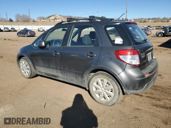 2010 Suzuki SX4 with VIN JS2YB5A37A6311383, listed as a Copart auction lot 46848505 with 102,062 mi miles and Clean Title. Bid and sale history available at carsss.com. Image 2.