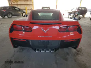 2015 Chevrolet Corvette 1LT with VIN 1G1YA2D73F5118809, listed as a Copart auction lot 52425605 with 0 mi miles and Salvage Title. Bid and sale history available at carsss.com. Image 6.