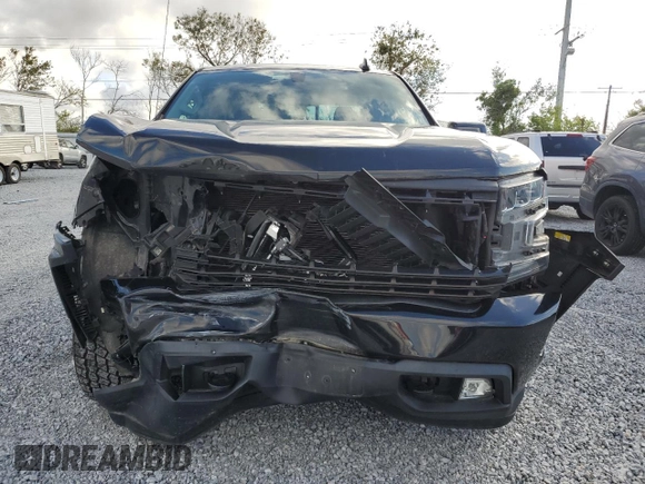 2019 Chevrolet Silverado 1500 RST with VIN 1GCRWDED2KZ192853, listed as a Copart auction lot 84252314 with 84,040 mi miles and Salvage Title. Bid and sale history available at carsss.com. Image 5.