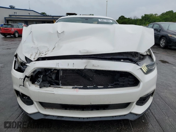 2017 Ford Mustang V6 with VIN 1FA6P8AM9H5358224, listed as a Copart auction lot 54611055 with 59,012 mi miles and Salvage title. Bid and sale history available at DreamBid. Image 5.